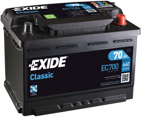 EXIDE EC700 Starter Battery